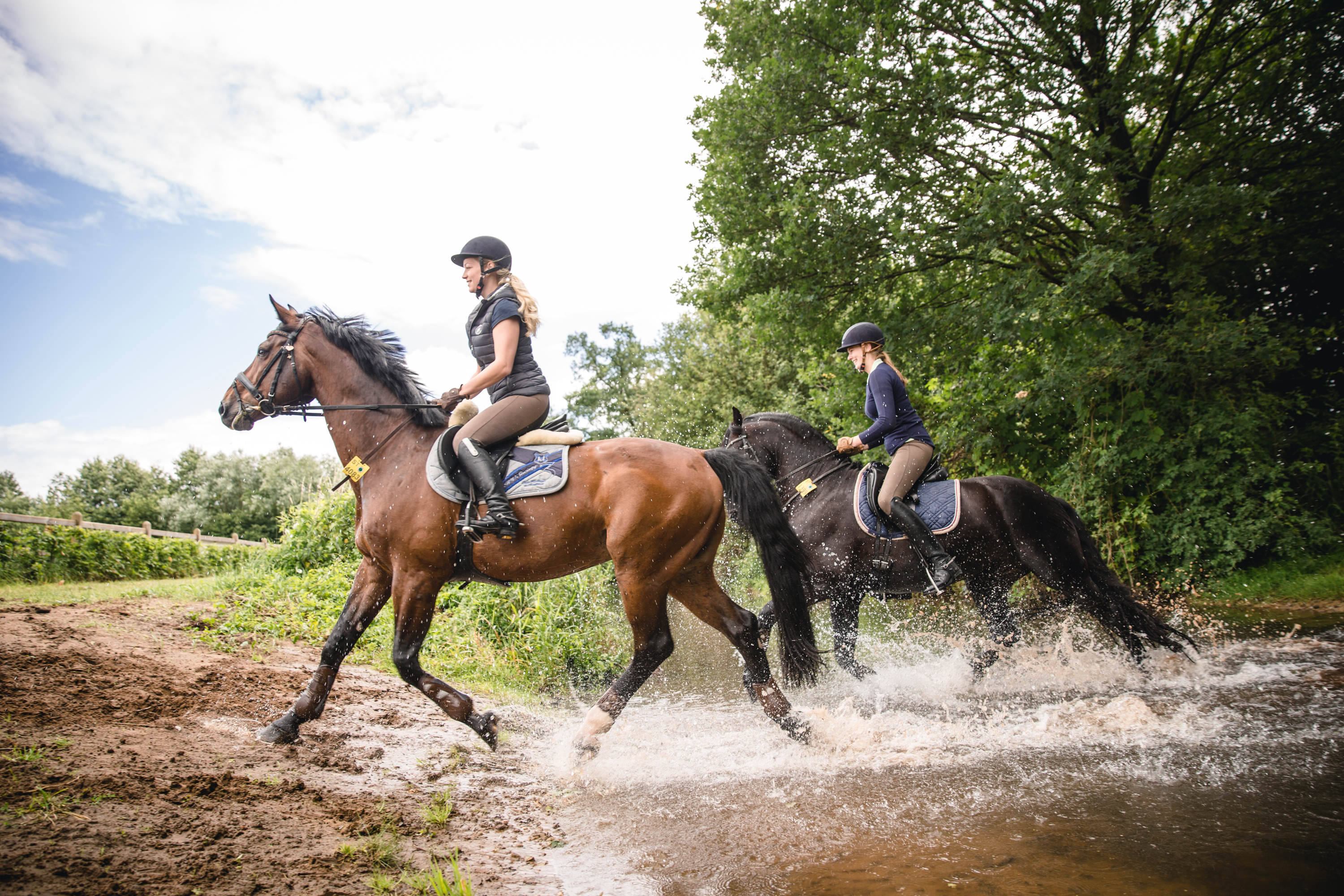 Reiterinnen im Kreis Waredorf